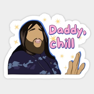 Daddy chill meme Sticker
